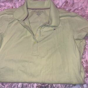 Tommy Hilfiger Pastel Green Polo Shirt
